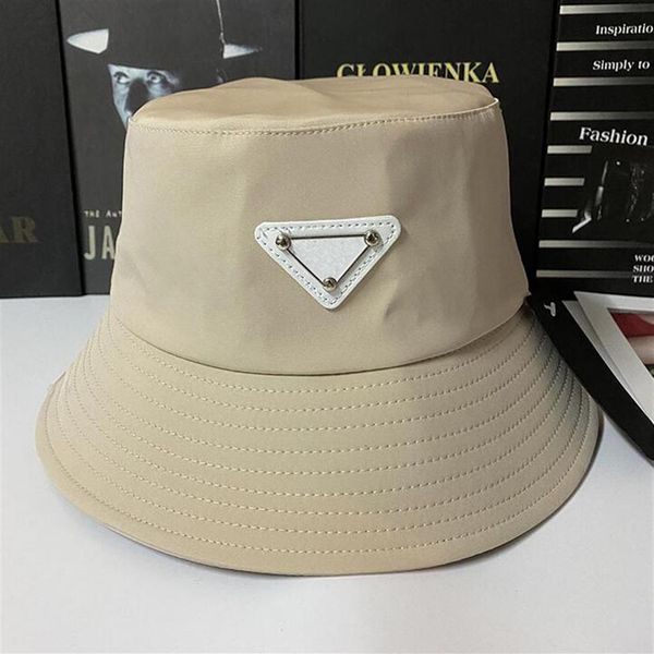 

21ss summer bucket hat wide brim hats letters cartoon print brand desinger women men fashion classic nylon autumn spring fi258v, Blue;gray