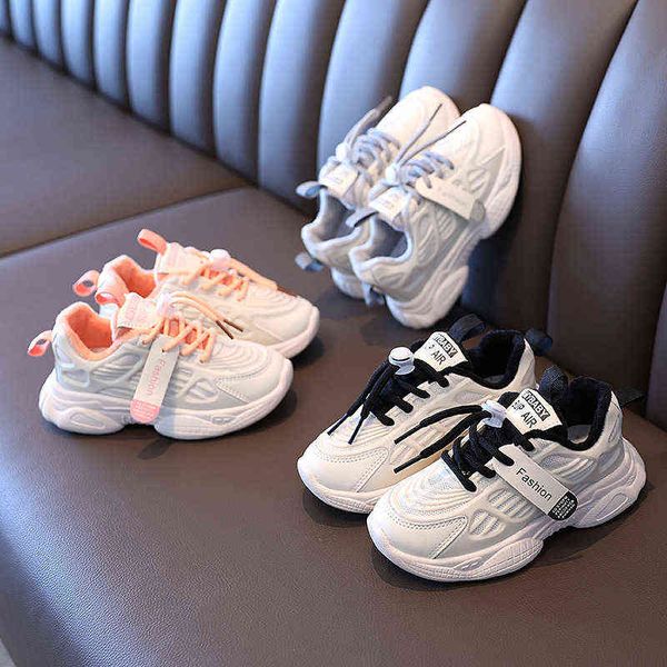 

2020 autumn children shoes luminous kids running shoes boys fashion breathable sneakers girls casual sports shoes size 26-36 g220422, Black;red