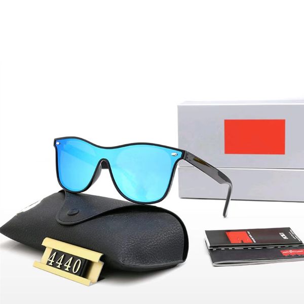 

fashion classic designer sunglasses men ladies sunglasses uv400 glasses polaroid lenses 4440 with box, White;black