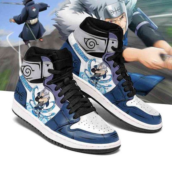 

tobirama senju sneakers water skill anime, Black