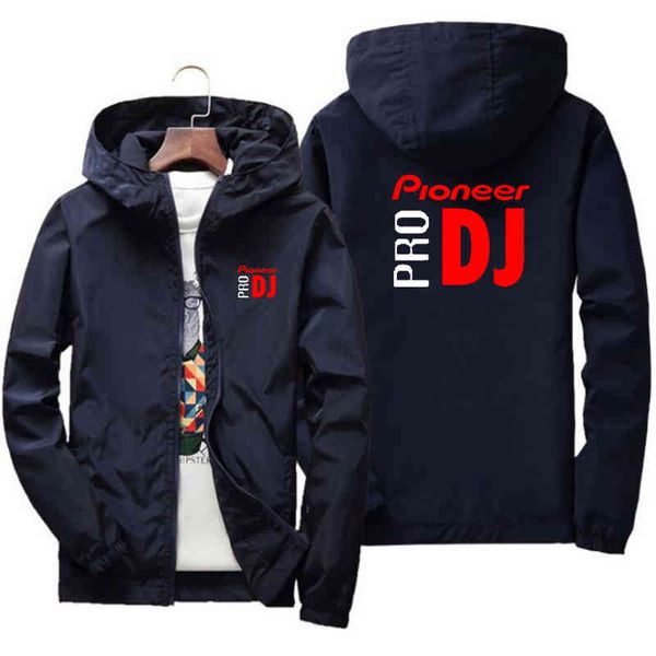

2021 sport dj fashion men's jacket trench with sweater and hood, Black;brown
