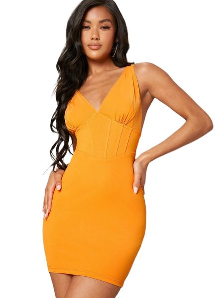 

bae ruched bust seam front bodycon dress i9ft#, Black;gray