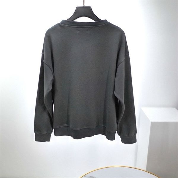 

women sweatshirt tiger printed long sleeve 100% cotton sweatshirt 201204, Black