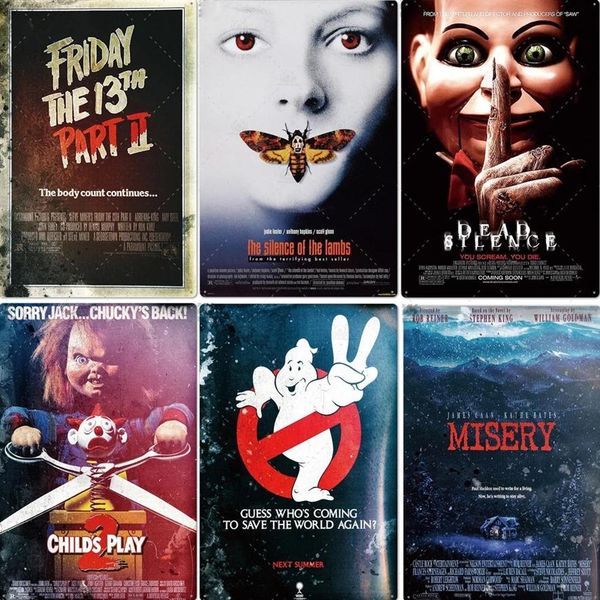 

classic movie metal painting sign poster vintage horror posters movies cine299q