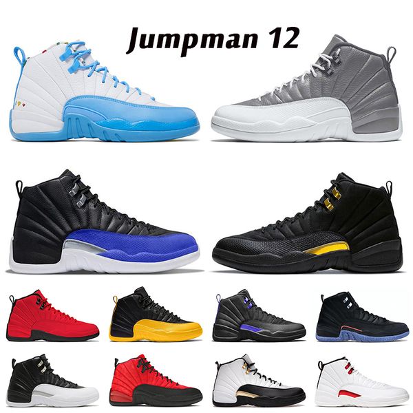 

2022 mens trainers jumpman 12 12s basketball shoes stealth black taxi utility twist reverse flu game dark concord university gold sneakers