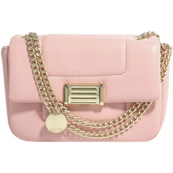 

evening bags designer trend niche design textured leather handbag new chain slant fashion women's shoulder bag