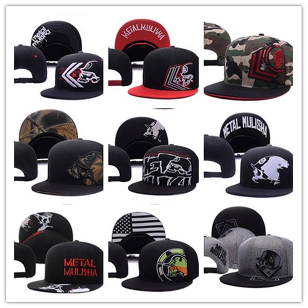 

2021 metal baseball caps mulisha for men women gorras bones sports hip hop street outdoor snapback hats253o, Blue;gray