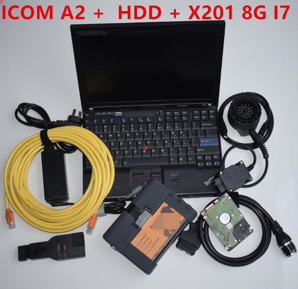 

2022 for bmw icom a2 lapx201 8g software 1tb hdd car diagnostic scanner windows10