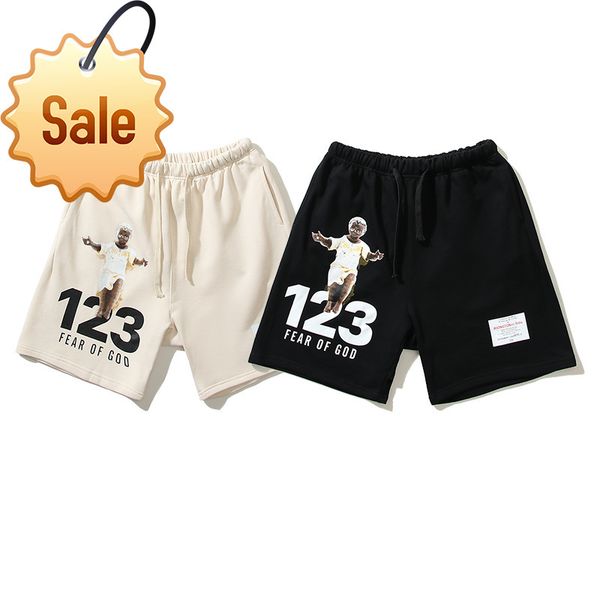 

2022 fashion brand design men and women with the same style factory direct sales rrr123 shorts men's street loose hip summer casual bea, White;black