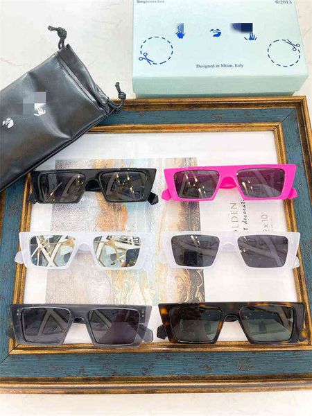 

2022 latest fashion designer factory online export sunglassesnew sunglass oers010 street sunglass wang wen, White;black