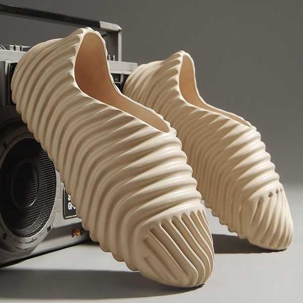 

men sneakers soft non-slip lightweight breathable casual shoes outdoor waterproof sport footwear all-match walking slippers, Black