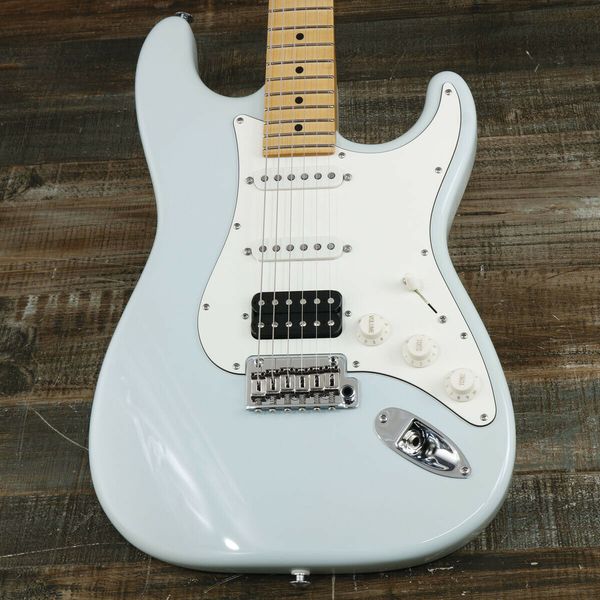 

suhr: classic s maple ssh sonic blue electric guitar