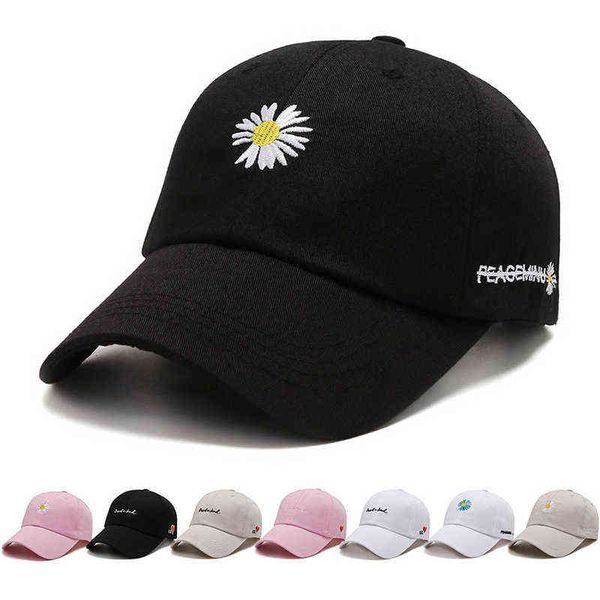 

summer baseball hats women men flower embroidered cap solid snapback sunhat outdoor sports hip hop casquette patchwork, Blue;gray
