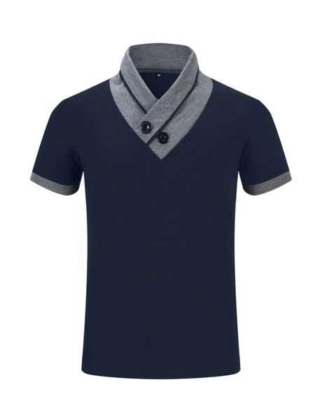

men contrast trim tee q5jr#, White;black