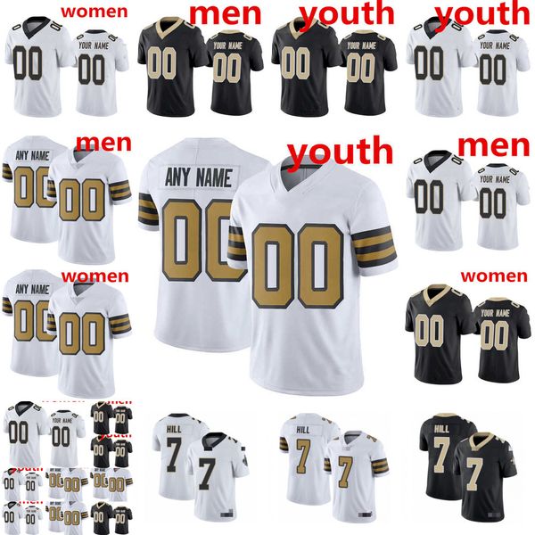 

men women youth new orleans''s aints''94 cameron 2 jameis winston 51 sam mills 41 alvin kamara 7 taysom hill 13 michael, Black;red