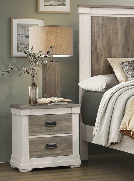 

adjustable finish bedside table transitional bedroom furniture antique black handle