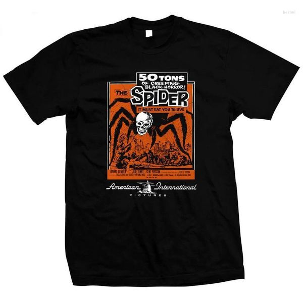 

men's t shirts the - bert i. gordon american international pictures hand screened pre-shrunk cotton t-shirt men'smen's, White;black