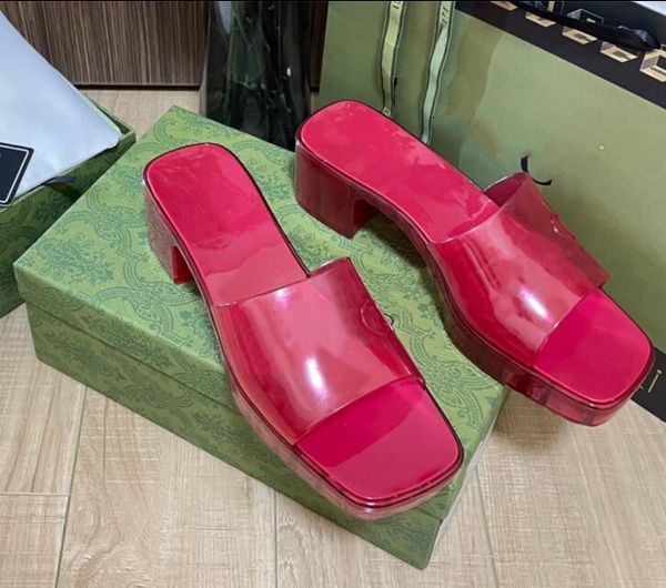 2022 Новейшие качественные женские сандалии кожаные девушки платье свадьба сексуальная каблука леди обувь середине каблуки флоп