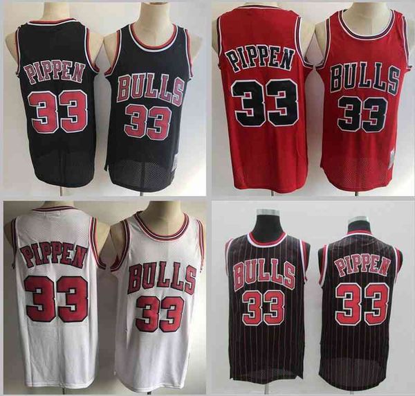 

basketball jerseys 33 pippen jersey, Black