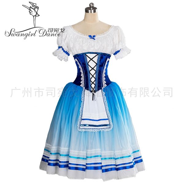 

professional women yagp giselle maid ballet tutu dress girls romantic village stage costume dress for women bt9102, Black;red