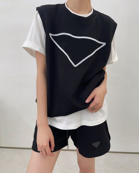 

women tracksuits fashion tanks shorts outfits pure color don't have t shirts summer sweatsuits, Gray