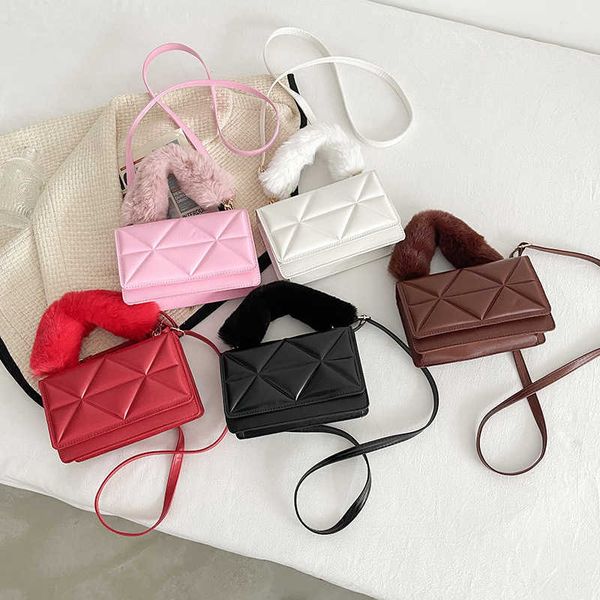

plush bags women designer ladies shoulder handbags