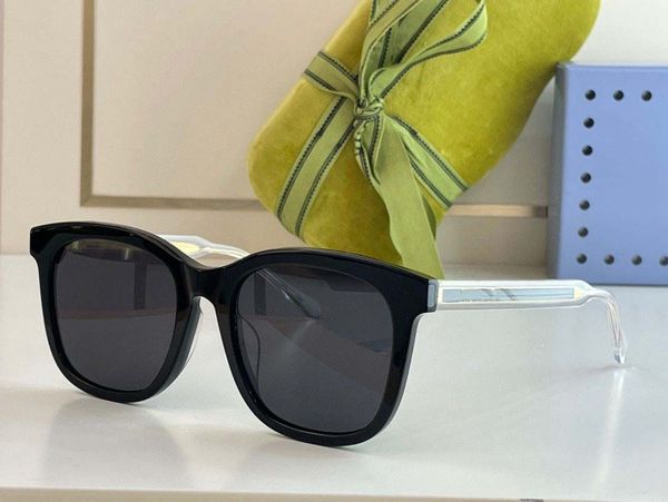 

sunglasses for men and women 0562sk summer style anti-ultraviolet retro plate rectangle full frame random box, White;black