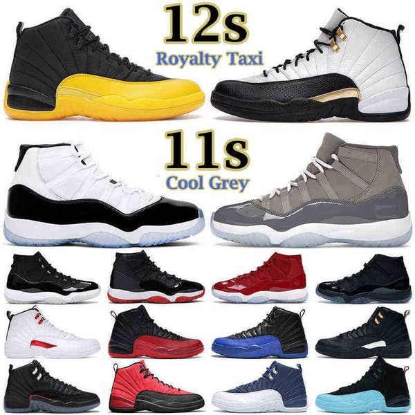 

uality mens basketball shoes 12s 12 trainers royalty taxi utility grind twist university gold 11s cool grey bred legend blue gamma 11