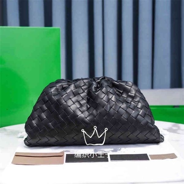 

women's bag bottegasvenetas women bvbags bags pouch leather large lattice imported fetal sheepskin pouch woven hand vd cloud armpit
