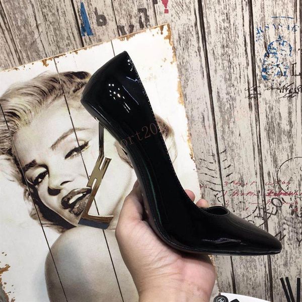 

women dress shoes fashion genuine leather heels lady wedding shoe262b, Black