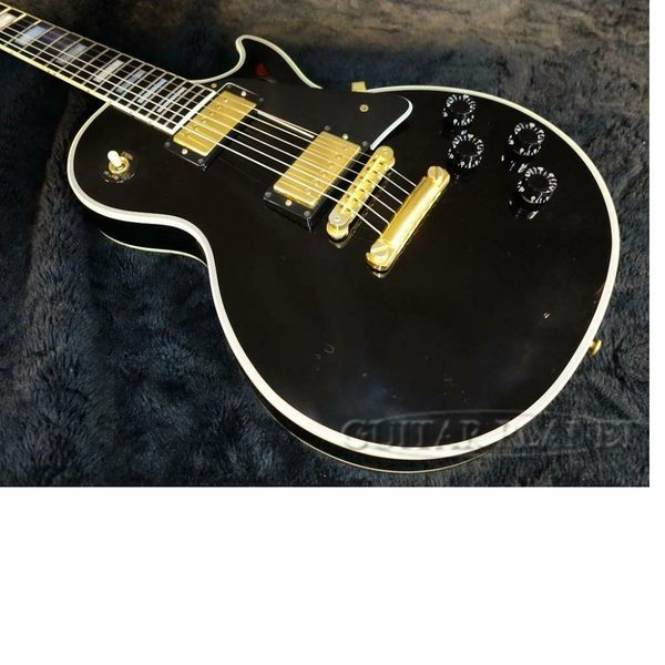 

custom shop ~cust om collection~ paul custom ebony electric guitar