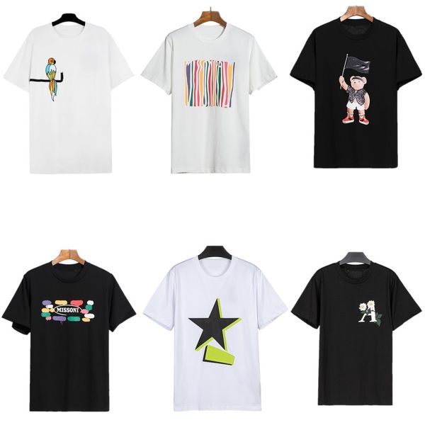 

mens t shirts r tee cotton round collar short sleeve t-shirt fashion men casual alphabet print hip hop t-shirts, White;black