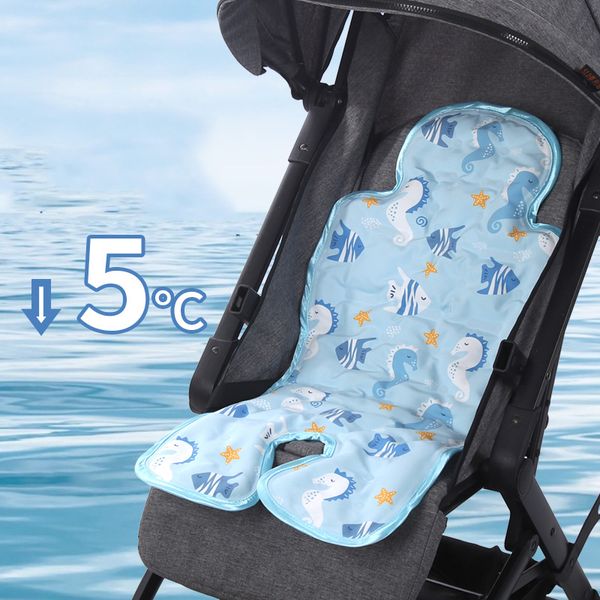 Verão Universal Bebê Carrinho de Bebê Decorativo Almofada Cadeira de Cadeira de Almofada de Almofada Tapetes de Cadeira de Colchão Tapetes de Alimentação Cadeira de Almofada Protetor