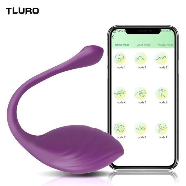 Приложение для красоты приложение Bluetooth Dildo для женщин стимулятор клитора беспроводной вибратор Женский пульт дистанционного управления Любовь яйца сексуальные игрушки для взрослых
