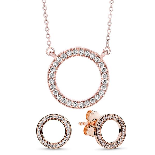 Nuovo di alta qualità popolare argento sterling 925 economico collana squisita orecchini set di gioielli donne argento animali festa di nozze accessori di moda