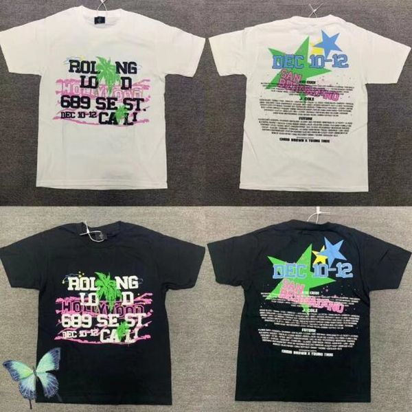 

letter print t-shirt men women clothing short sleeve tees summer fashion casual summer, White;black