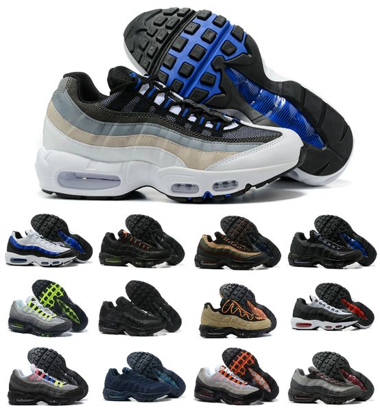 

undefeated 95 running sport shoes ultra mens air95 tt 20th anniversary 95s og neon trainer triple black white sole grey blue greedy outdoor