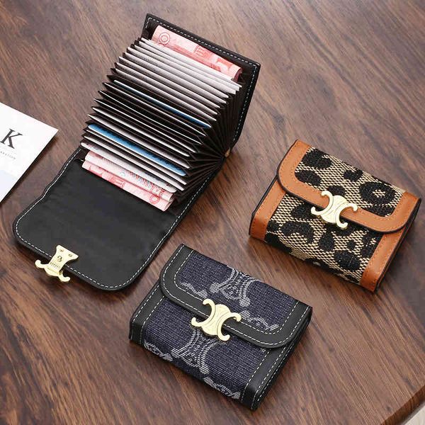 

handbags bags wallets [organ 18 cards]card bag female exquisite high-grade 2022 qianniao grid cover large capacity multi position canvas, Red;black