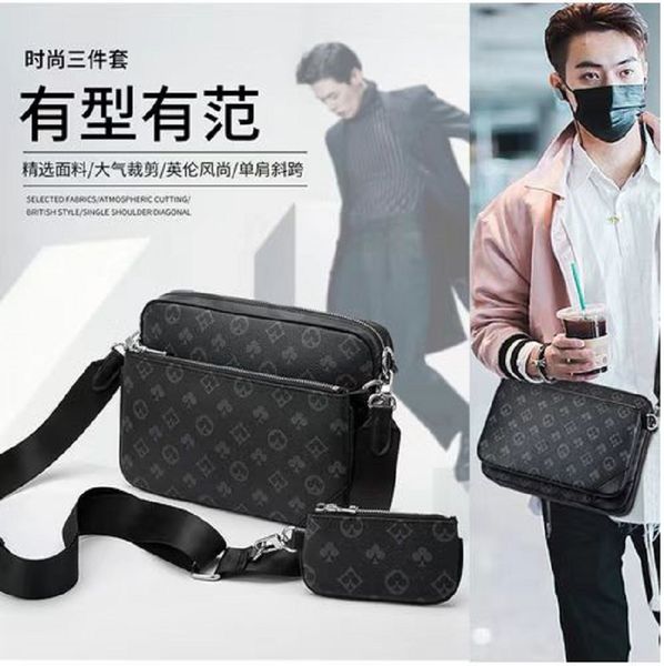 

evening bag cross body wallets leather patchwork new men women handbag shoulder bags designer handbags fashion bag wallet phone
