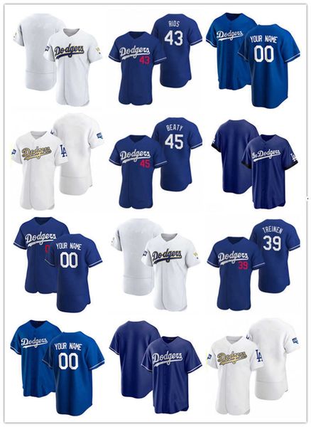 

2022 custom jersey men women youth los angeles''dodgers''14 enrique hernandez 35 cody bellinger 85 dustin may 27 trevor, Blue;black