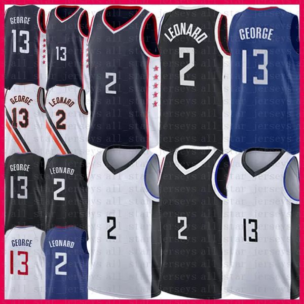 

kawhi leonard paul george basketball jersey mens shirts 2 13, Black;red