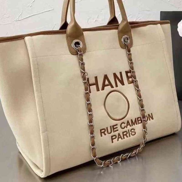 

classic fashion luxury embroidered beach bags ch women brand canvas evening handbags female big shopping handbag designer large capacity lad
