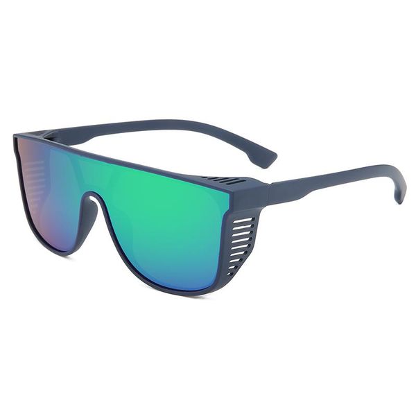 

sunglasses vintage oversized square men women brand designer flat fashion one piece lens sports sun glasses steam punksunglasses, White;black