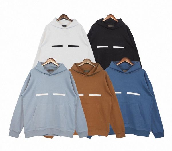 

designer men hoodies pullover winter street retro letter style casual long sleeve couple hooded hip hop for woman letter asian size a4sz#, Black