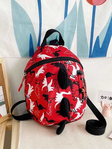

boys dinosaur graphic backpack she