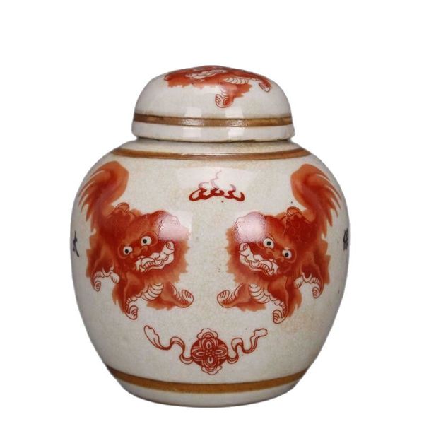 

chinese old porcelain pastel shuangshi painting porcelain receiving tank lid can, Silver