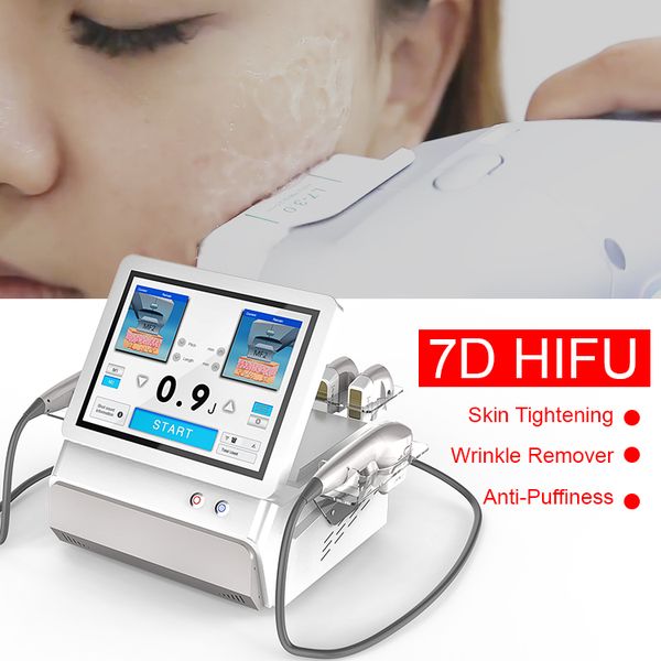 

2022 new hifu 7d beauty items anti-wrinkle machine and 30000 s hifu technology ultrasound face lifting slimming