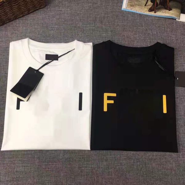 

2022 summer fashion luxury brands men's t-shirt printed letters women's designer shirts short sleeves clothing, White;black