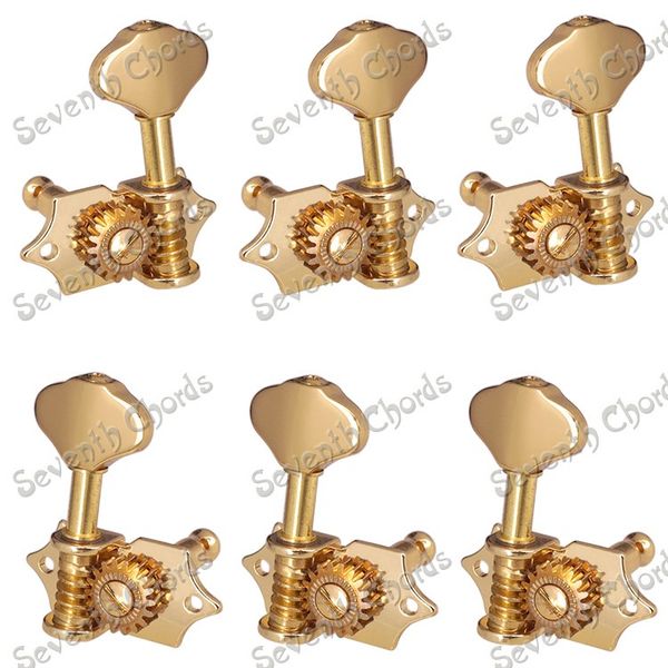 

vintage open gear guitar tuning pegs tuners machine head for acoustic electric guitar 18:1 gear ratio
