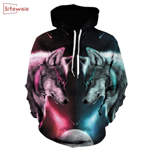 

siteweie fashion punk men hoodies boys street style long sleeve pop men's hoodie harajuku sweatshirts men t g294 201126, Black